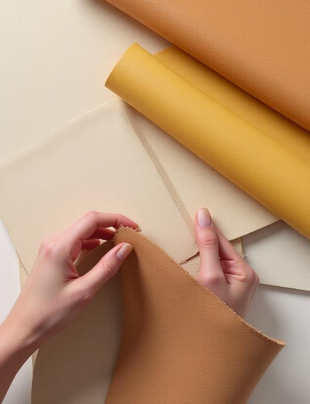 Sustainable leather and plant-based textiles