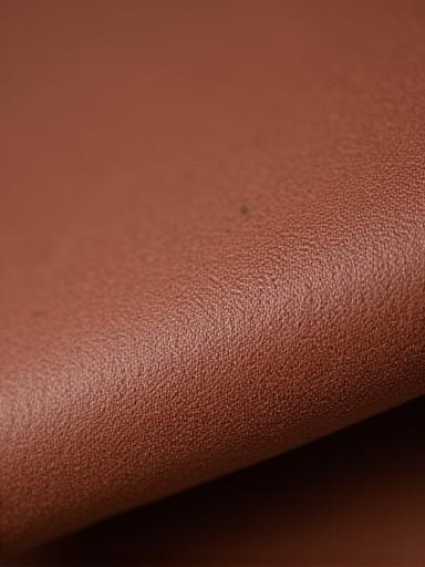 Close up of high quality ethically sourced leather texture